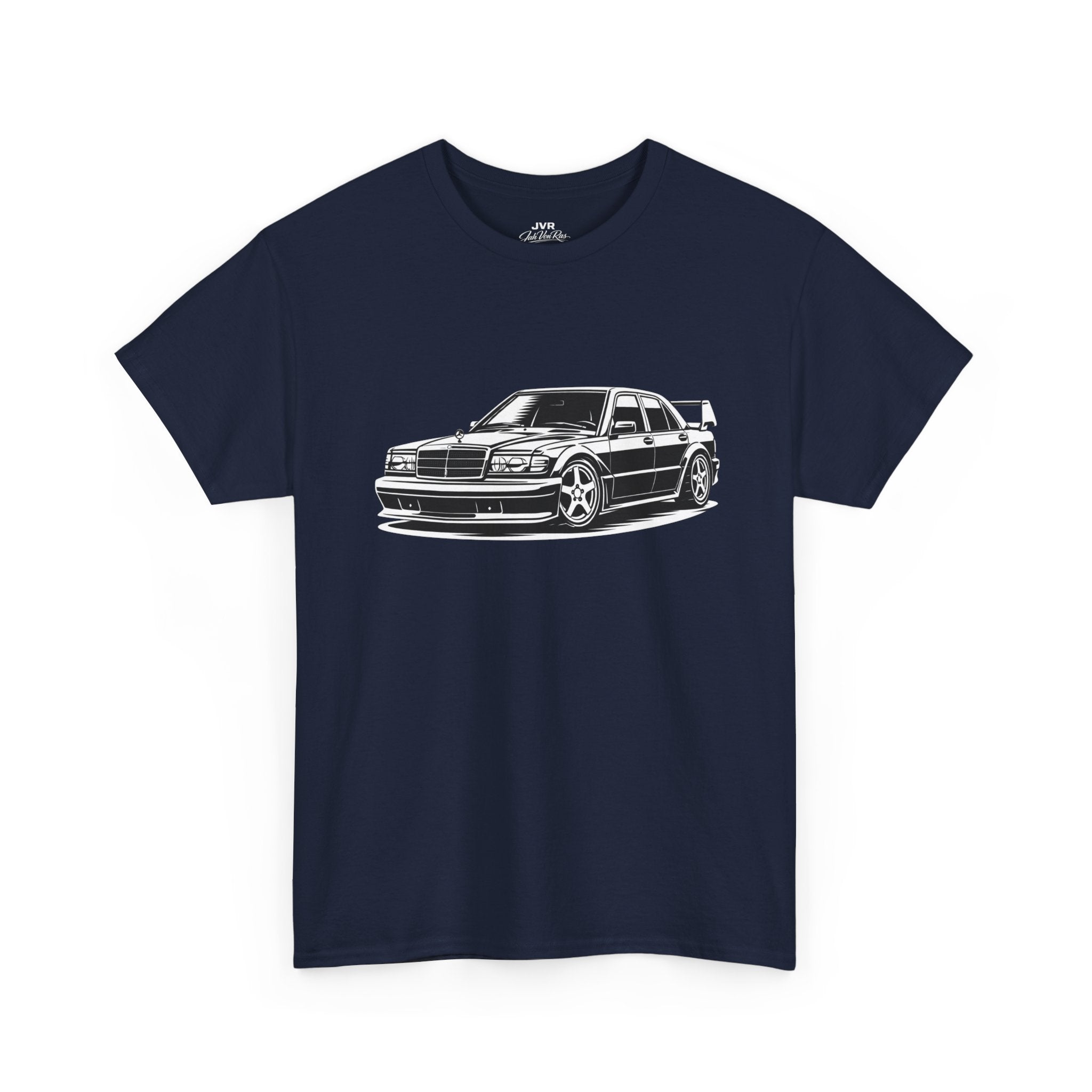 Mercedes 190E Graphic  Vintage Racing Car T-Shirt