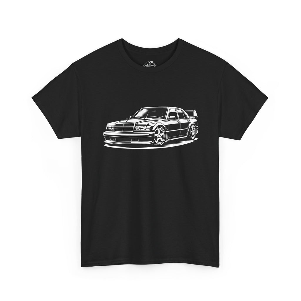 Mercedes 190E Graphic  Vintage Racing Car T-Shirt