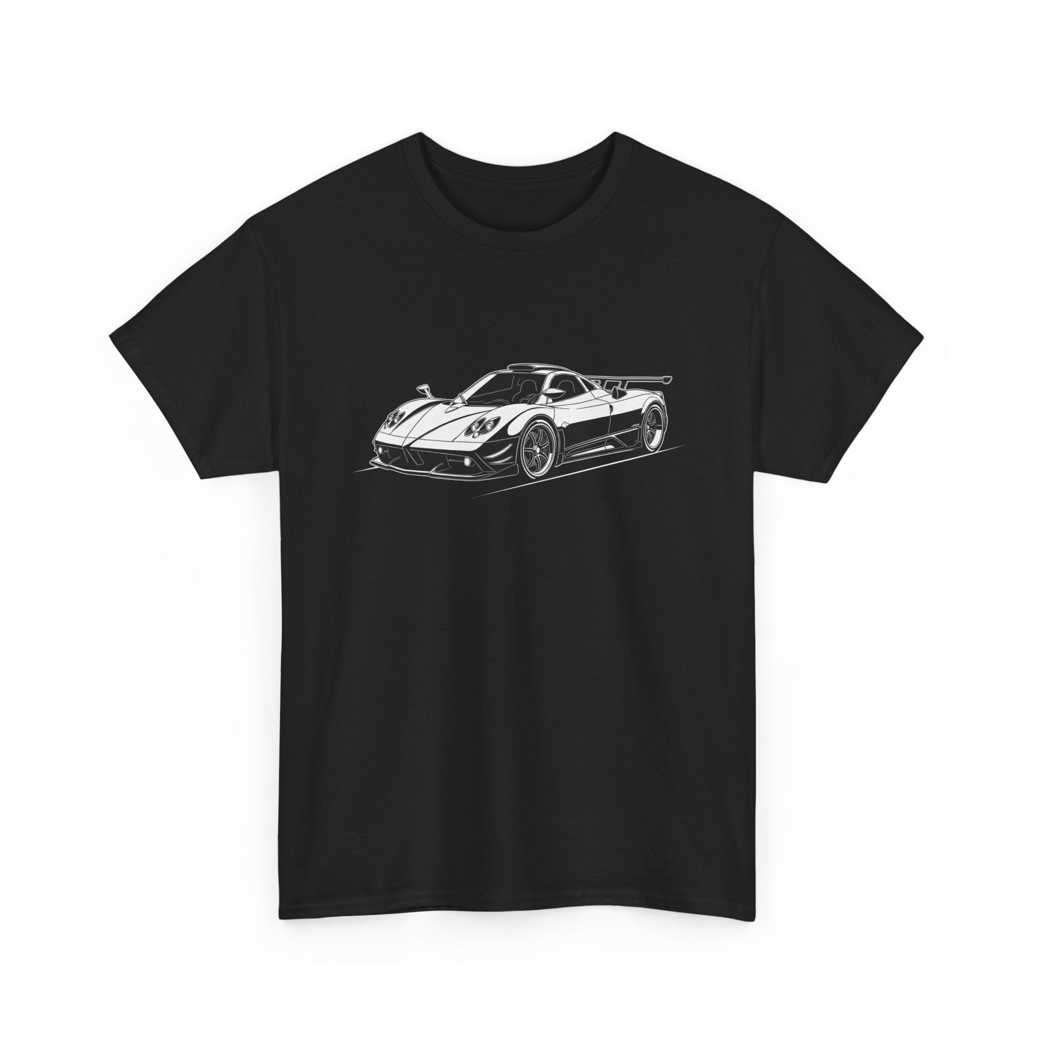 Pagani Zonda Supercar Tee – Vintage Sports Car Graphic T-Shirt