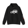 Land Rover Defender Hoodie — Vintage SUV Graphic Pullover