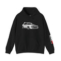 Rally Vintage Modified Lancia Delta Hatchback Hoodie