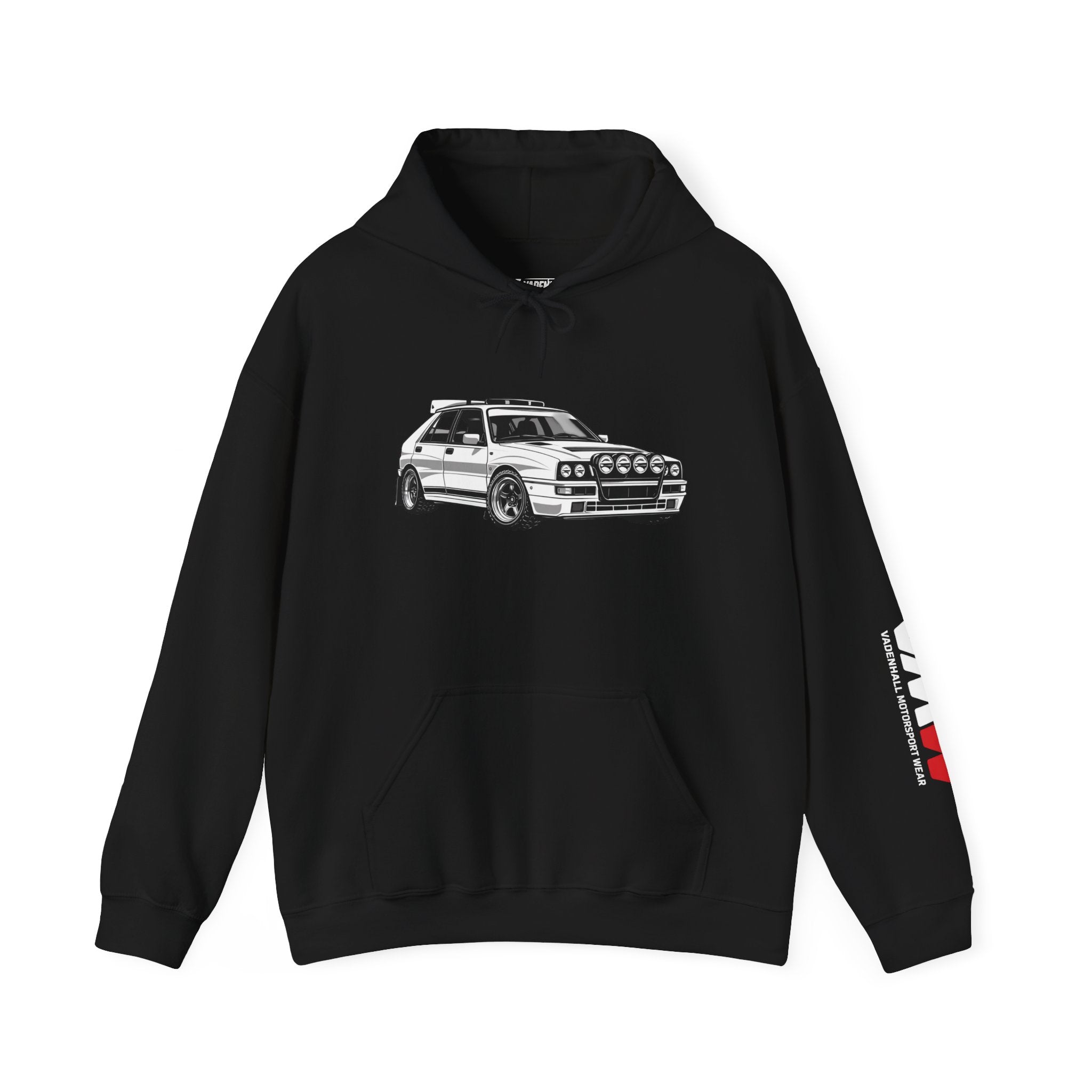 Rally Vintage Modified Lancia Delta Hatchback Hoodie