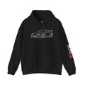 Vintage Gen 4 Toyota Supra Outline Hoodie — JDM Car Sweatshirt