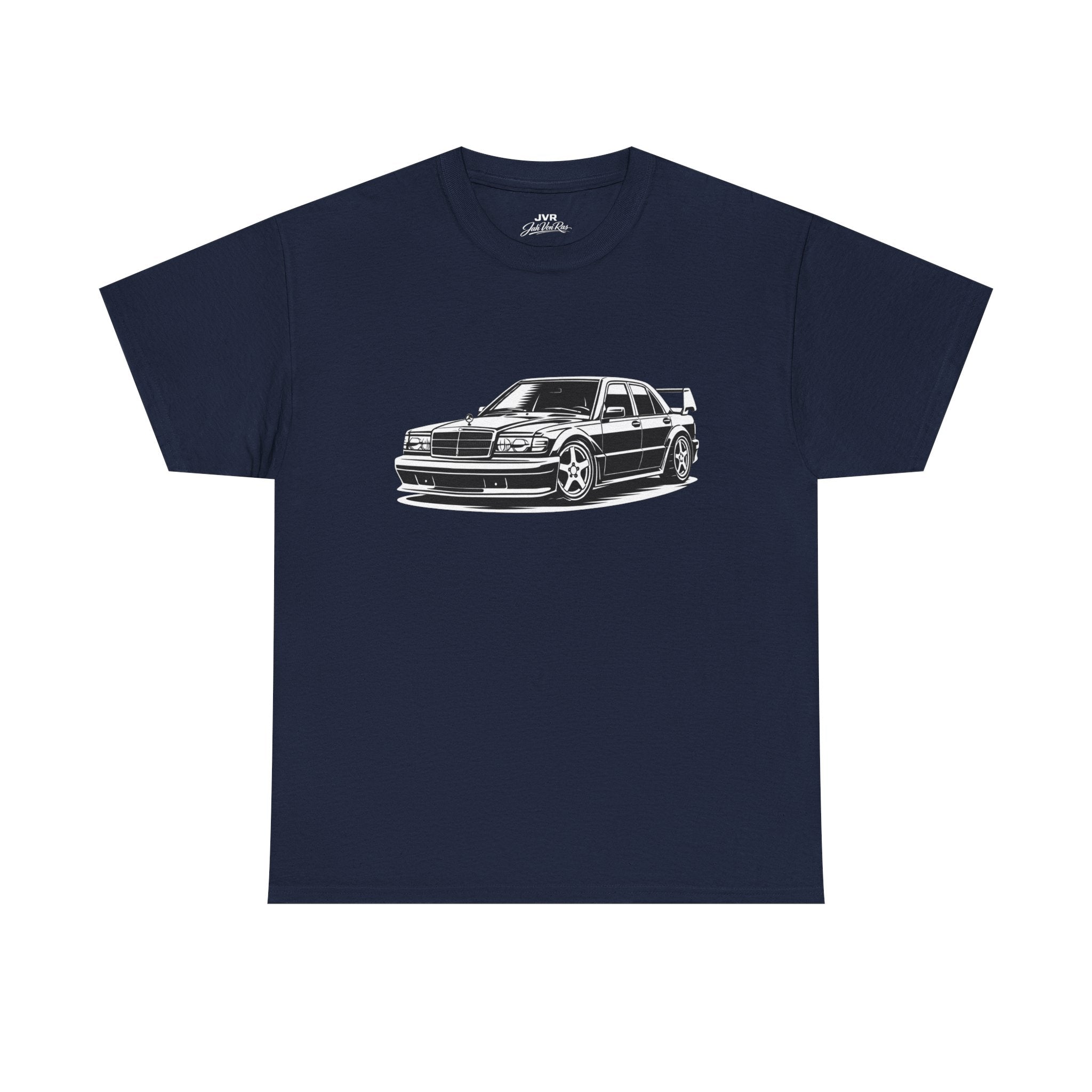 Mercedes 190E Graphic  Vintage Racing Car T-Shirt