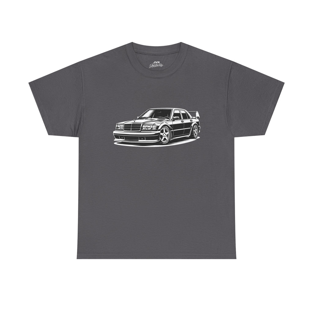 Mercedes 190E Graphic  Vintage Racing Car T-Shirt