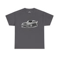 Mercedes 190E Graphic  Vintage Racing Car T-Shirt
