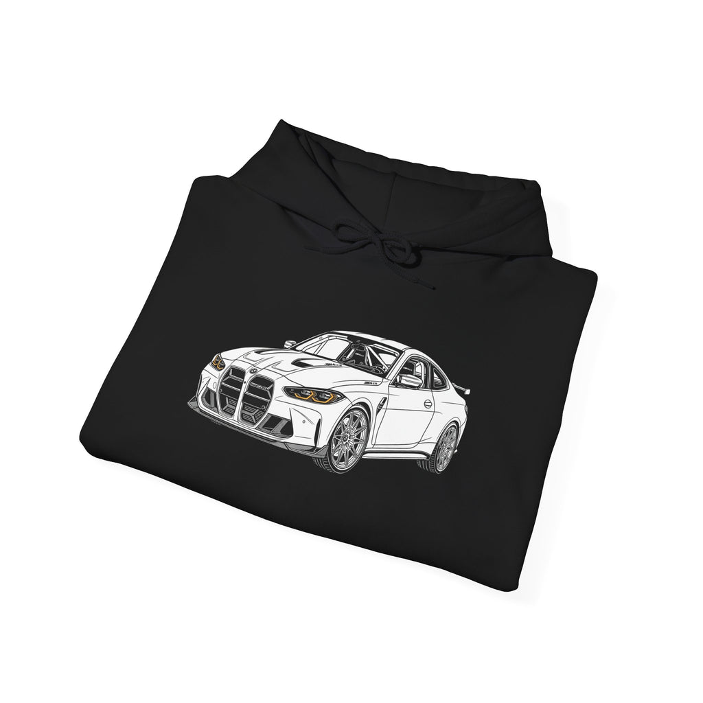 BMW G82 CS M4 Hoodie — Racing Car Graphic Sweatshirt